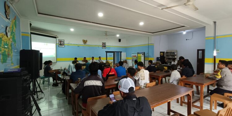 Polsek Sukaraja menghadiri kegiatan Sosialisasi dan Mitigasi Bencana di Aula