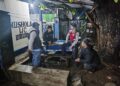 Cegah kriminalitas malam hari. Polsek baros himbau warga nongkrong