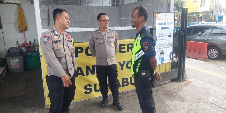 Polsek Cikole Berikan Himbauan Kamtibmas Pasca Pilkada 2024