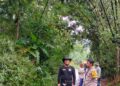 Polsek Kebon pedes Laksanakan Gotong Royong Pohon Tumbang Menimpa Jalan