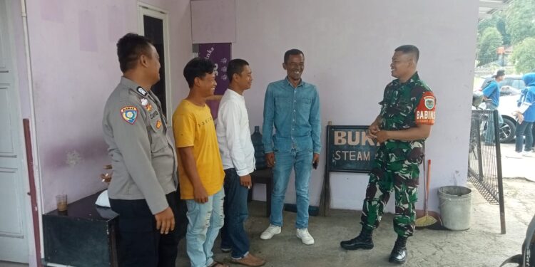 Giat Sinergitas TNI Polri Polsek Cibeureum