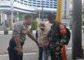Cegah Curanmor Bhabinkamtibmas Sambangi Juru Parkir