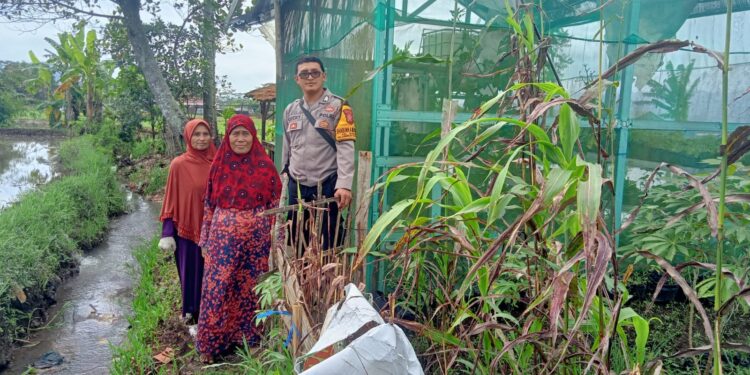 Giat program Ketahanan Pangan dilingkungan Polsek percontohan