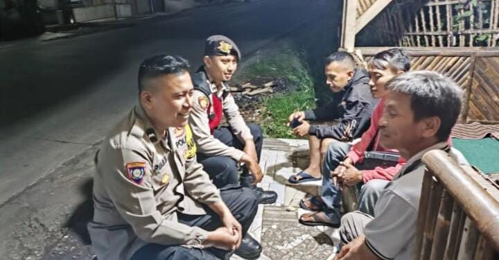 Polsek Baros Laksanakan Kontrol Paskamling Ciwaringin