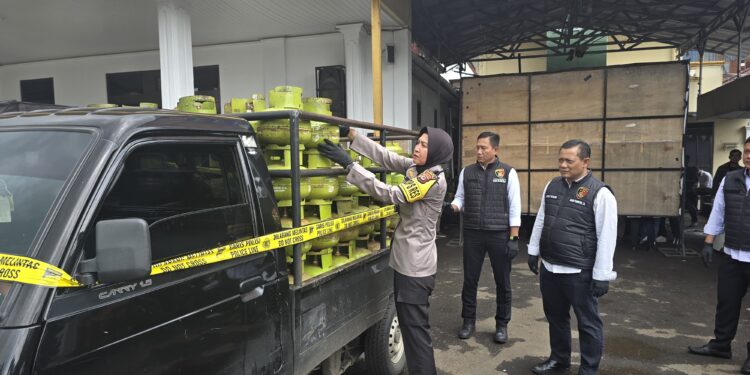 Polres Sukabumi Kota Bongkar Pengoplosan Gas Bersubsidi yang Rugikan Negara Hingga Milyaran Rupiah