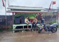 Polsek Cibeureum  Sambangi Warga