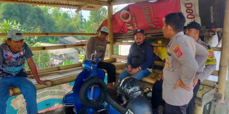 Jelang Natal 2024 dan Tahun Baru 2025. Bhabinkamtibmas Efisienkan Patroli Dialogis