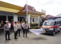 Bantu Warga Terdampak Bencana, Polres Sukabumi Kota Salurkan Bantuan