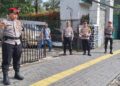 Kapolsek Cikole Pimpin Pengamanan Natal di Gereja Kristen Pasundan