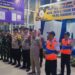 Ciptakan Rasa Aman. Kapolsek  Baros Sukabumi Pastikan Malam Tahun Baru Berjalan Kondusif