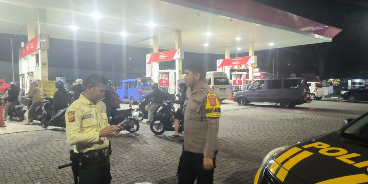 Jaga Kondusifitas Polsek Citamiang Sukabumi Gencarkan Patroli