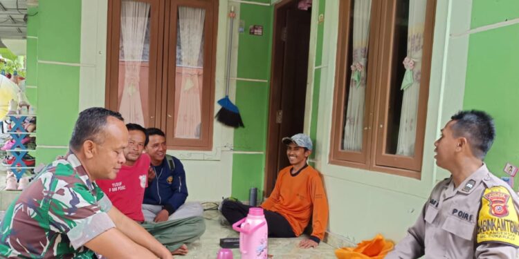 Polsek Sukaraja Rutin Menyambangi warga Untuk Memastikan Situasi Tetap Kondusif