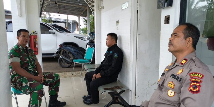 Polsek Sukaraja Berikan Imbauan Kamtibmas Untuk Security