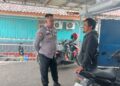 Temui Juru parkir, Unit Samapta Polsek Cisaat  berikan Pesan Kamtibmas