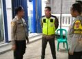 Patroli Malam Sambangi Obyek Vital, Strategi Bhabinkamtibmas Ciptakan Kondusifitas Kamtibmas