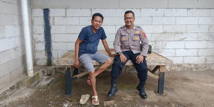 Polsek Kebonpedes Kunjungi Warga Binaan di Wilayah