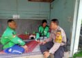 Bhabinkamtibmas Polsek Cibeureum laksanakan sambang monitoring wilayah binaan dan berikan himbauan Kamtibmas