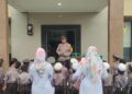 Program Polisi Sahabat Anak, Polsek Cireunghas Terima Kunjungan Siswa Siswi Taman Kanak – Kanak Ummul Quro