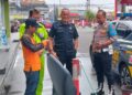 Tingkatkan Kamtibmas, Unit Samapta Polsek Cikole Laksanakan Patroli Dialogis