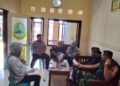 Bhabinkamtibmas Margaluyu Polsek Sukaraja menghadiri koordinasi Rencana Definitif Kebutuhan Kelompok (RDKK) pupuk bersubsidi