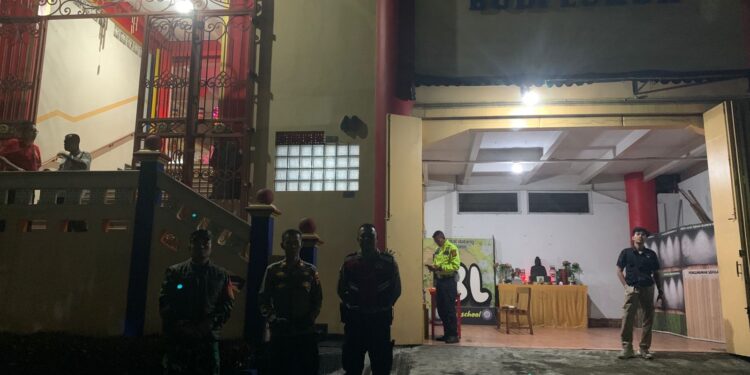 Wujudkan Kondusifitas, Polsek Sukabumi Lakukan Pengamanan Perayaan Imlek 2025