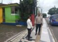 Patroli Polsek Cikole Laksanakan Pemantauan Wilayah dan Dialogis dengan Satpam