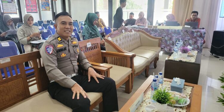 Polsek Baros Efektifkan Giat Musrembang Sampaikan Pesan Kamtibmas
