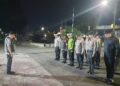 Polsek Warudoyong Gelar Apel Malam, Dalam Rangka Menjelang Pelaksanaan Patroli KRYD