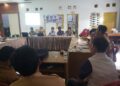 Bhabinkamtibmas Polsek Cireunghas Hadiri Kegiatan Rapat Koordinasi Di Aula Kantor Desa