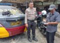 Unit Samapta Polsek Cisaat Lakukan Pengawasan Obyek Wisata Kolam Renang Cigunung