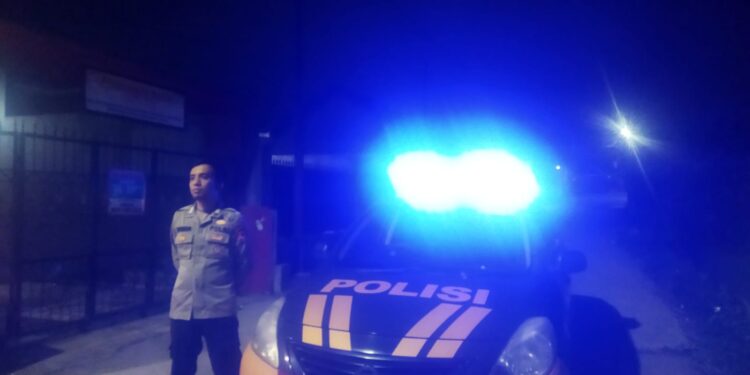 Jaga Kondusifitas Polsek Citamiang Sukabumi Gencarkan Patroli