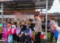 Kanit Reskrim Polsek Sukaraja Sambangi TK Karya Bhakti, Sampaikan Pesan Kamtibmas kepada Guru dan Orang Tua