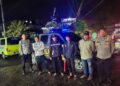 Patroli Sambang Obyek Vital dan Strong Point Malam Dialogis dengan Masyarakat Wujudkan Situasi Kamtibmas yang Aman