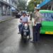 Unit lantas Polsek Warudoyong Polres Sukabumi Kota laksanakan Dikmas Lantas