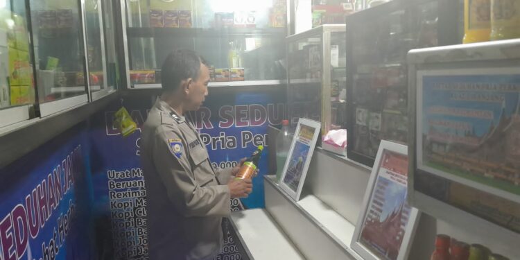 Polsek Baros Efektikan Ops. KRYD Jelang Ramadhan Untuk Mencegah Peredaran Miras