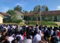 Cegah Kenakalan Remaja, Kapolsek Sukabumi Berikan Arahan Kepada Pelajar SMKN 1 Sukabumi