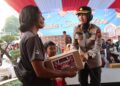 Ikuti Baksos Polri Serentak, Polres Sukabumi Kota Salurkan 200 Paket Sembako