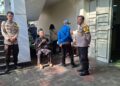 Personil Polsek Sukalarang Laksanakan PAM Ibadah Kebaktian di Gereja, Kristen Indonesia (GKI) Penginjil Kota Sukabumi