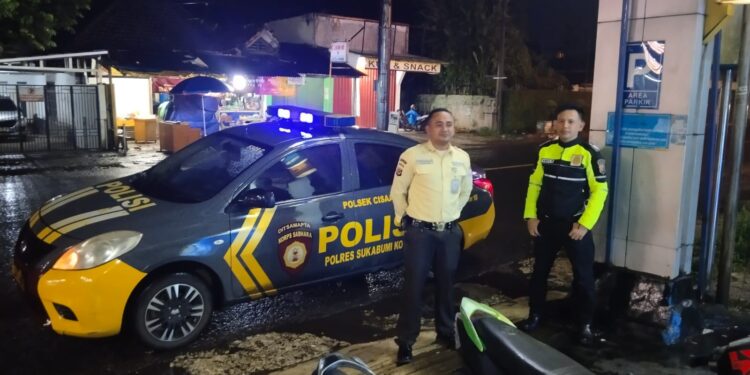 Polsek Cisaat Intensifkan Patroli Sahur untuk Jaga Kamtibmas Selama Ramadan
