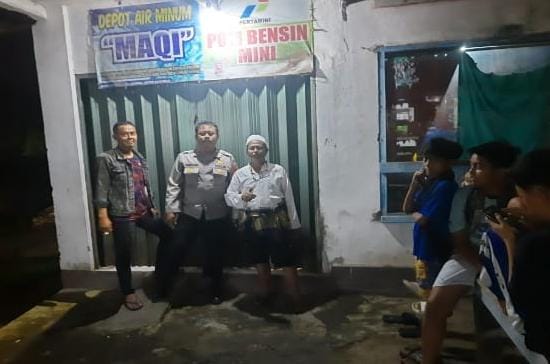 Patroli Jelang Sahur Upaya Polsek Cireunghas Wujudkan Situasi Kamtibmas Kondusif