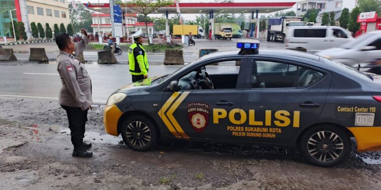 Polsek Gunungguruh laksanakan Patroli Ngabuburit Menjelang Buka Puasa