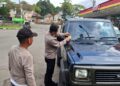 Mudik Lebaran 2025, Polsek Sukalarang Giatkan Sosialisasi Mudik Aman Keluarga Nyaman