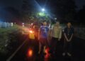 Antisipasi Gukamtibmas, anggota patroli Polsek Warudoyong Polres Sukabumi Kota Gencar Laksanakan Patroli Malam Hari