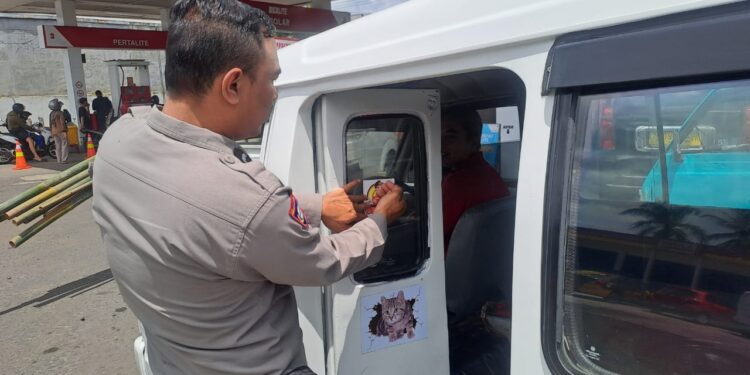 Mudik Aman Keluarga Nyaman. Polsek Citamiang Ciptakan Situasi Kamtibmas yang Aman dan Kondusif