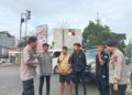 Anggota Polsek Lembursitu Patroli Ciptakan Kondisi Jelang Buka Puasa