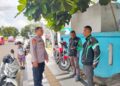 Patroli Samapta Polsek Cikole Laksanakan Giat Dialogis Dengan Ojek Online