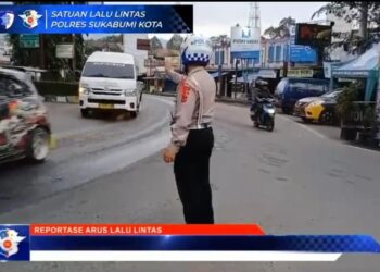 Satgas Ops Ketupat Lodaya di Kota Sukabumi Tancap Gas! Update Situasi Arus Lalu Lintas di Jalur Mudik