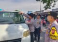 Mudik Aman Keluarga Nyaman Polsek Citamiang Ciptakan Situasi Kamtibmas yang aman dan Kondusif