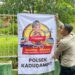 Butuh Bantuan Saat Mudik dan Berwisata, Polsek Kadudampit Bagikan Sticker Call Center 110