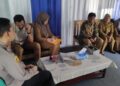 Kapolsek Kebonpedes Terima Kunjungan Silaturahmi Dinkes Kabupaten Sukabumi ke Pos Pam Idul Fitri di Ciseke